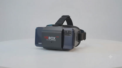 VR BOX PVR8 3D Virtual Reality Headset for Smartphones (4.7–6.5 inch) | HD Optical Lenses | Wide Angle View